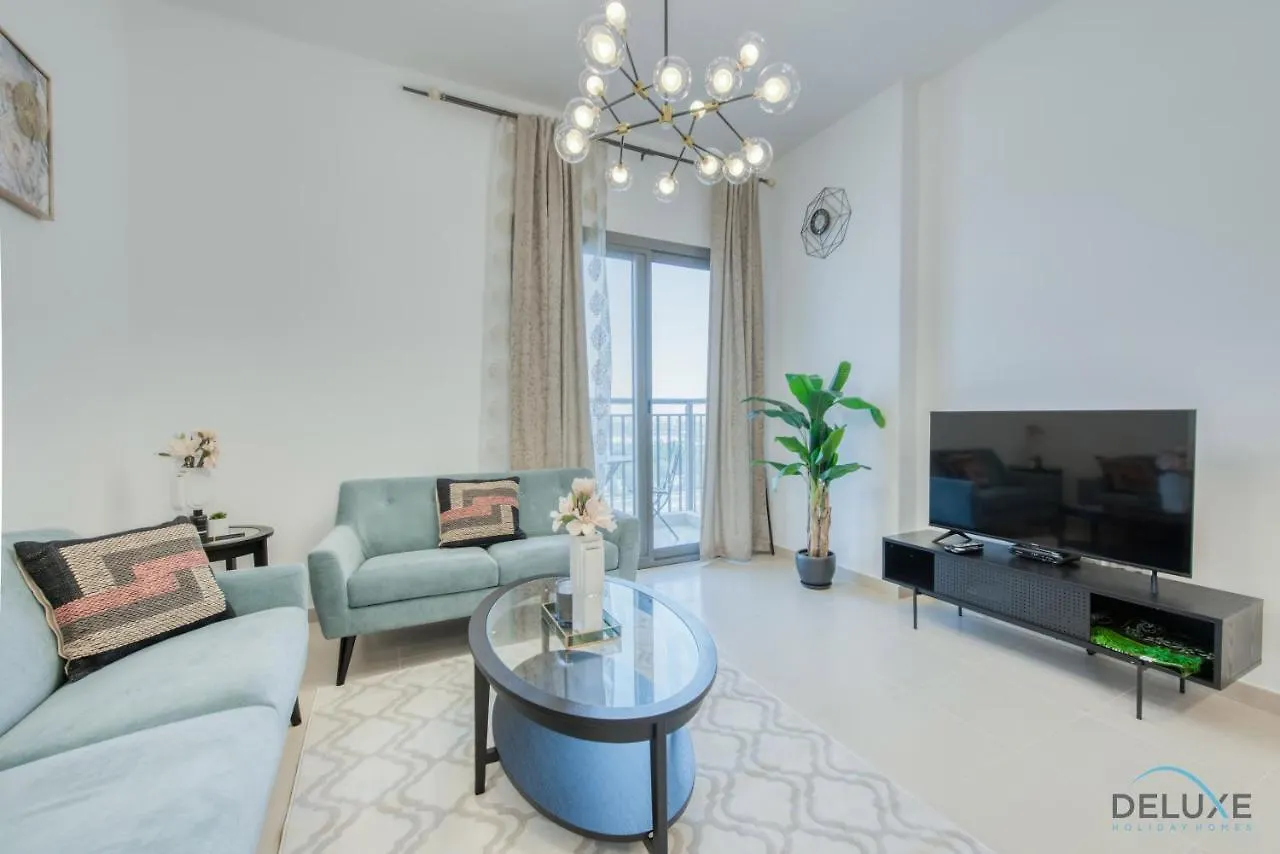 Fancy 2Br At Hayat Boulevard 2A Town Square By Deluxe Holiday Home Dubaj