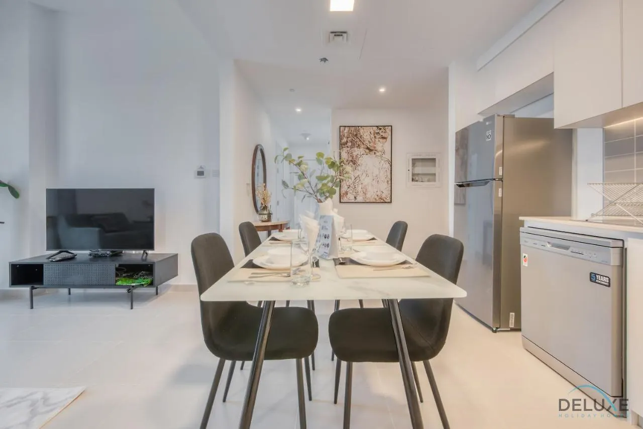 Apartament Fancy 2Br At Hayat Boulevard 2A Town Square By Deluxe Holiday Home Dubaj