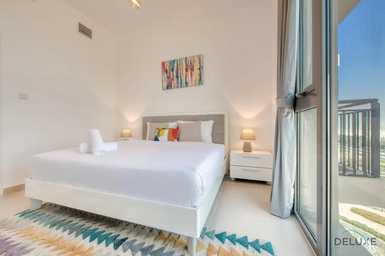 Apartament Fancy 2Br At Hayat Boulevard 2A Town Square By Deluxe Holiday Home Dubaj