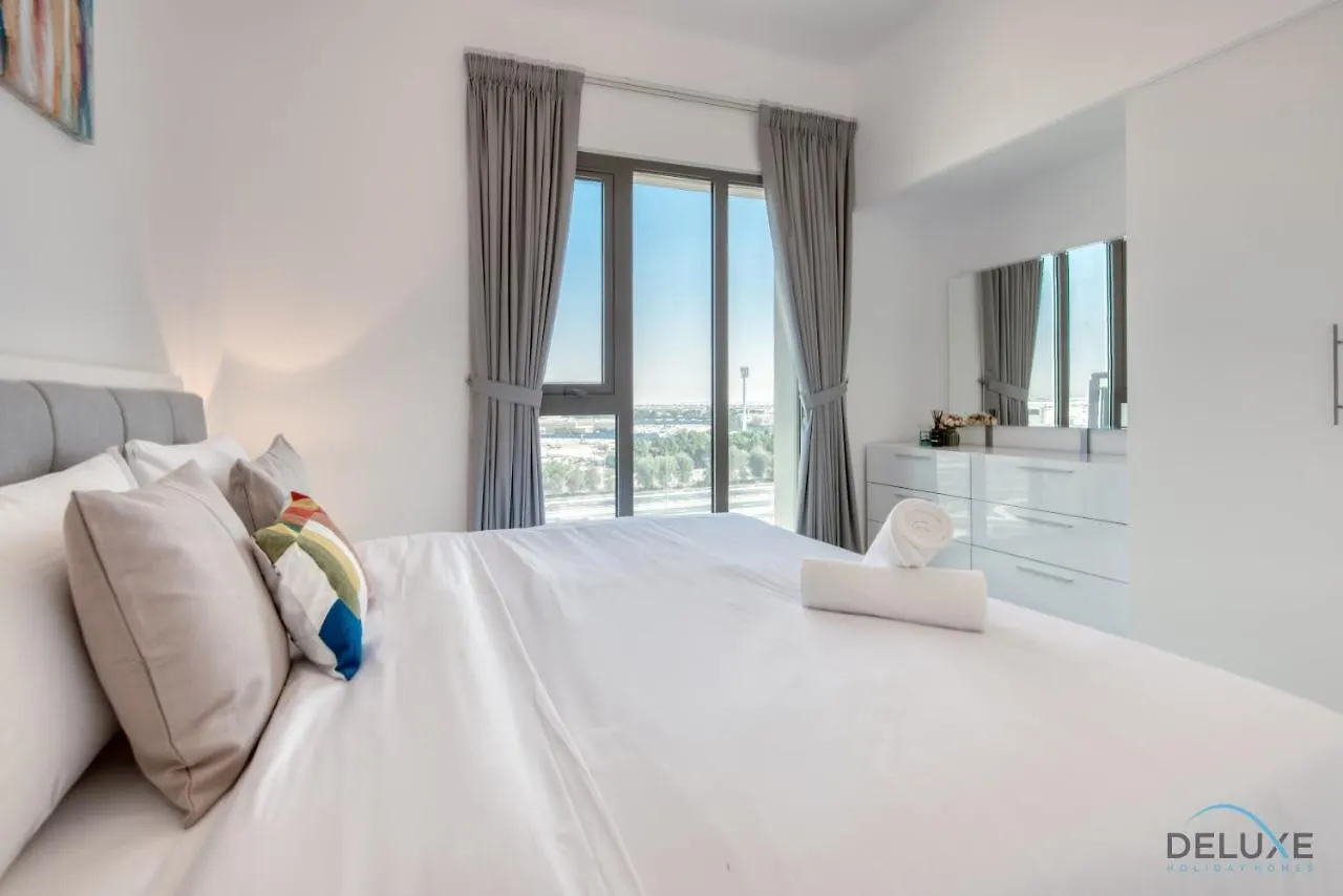 Fancy 2Br At Hayat Boulevard 2A Town Square By Deluxe Holiday Home Dubaj