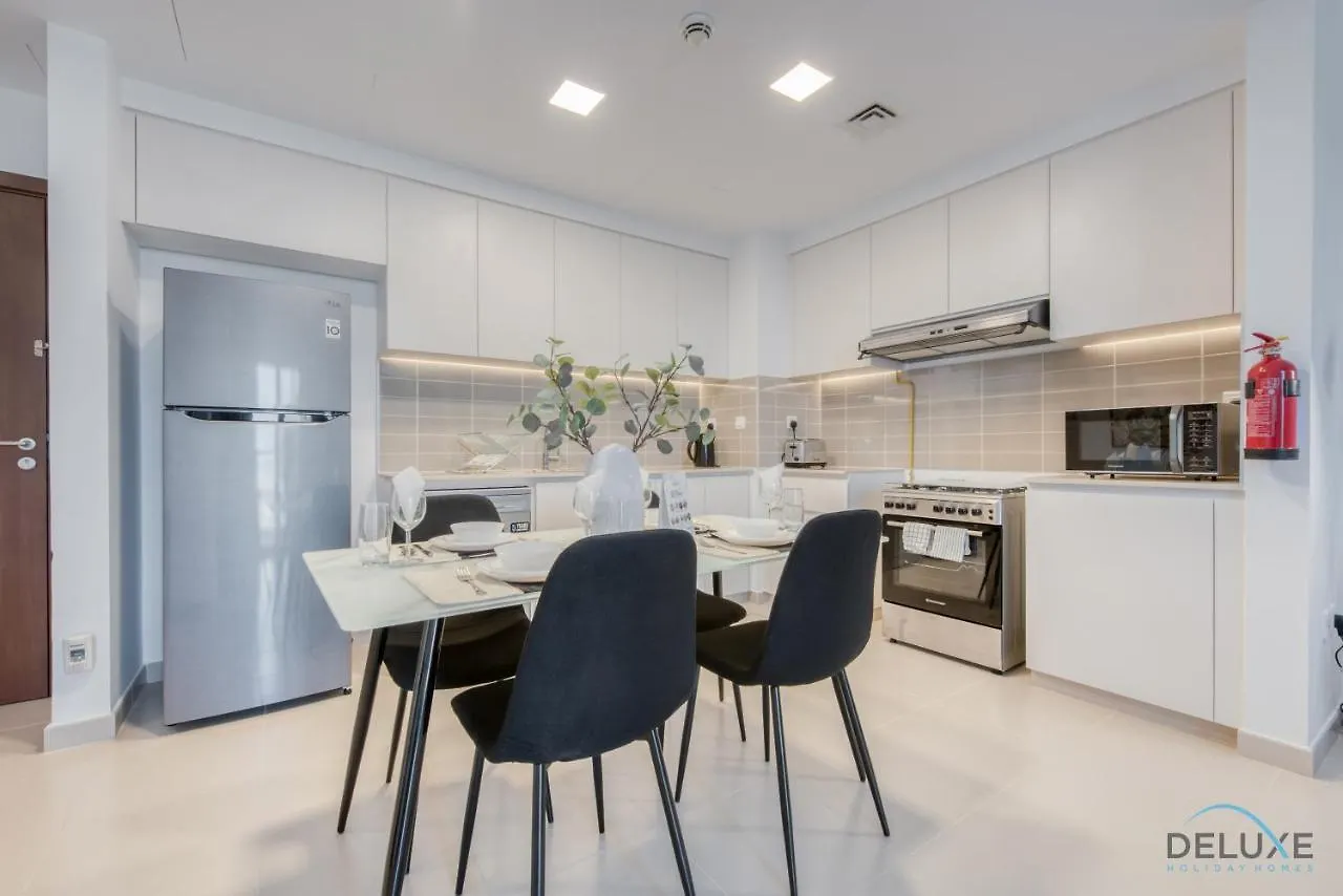 Fancy 2Br At Hayat Boulevard 2A Town Square By Deluxe Holiday Home Dubaj Apartament