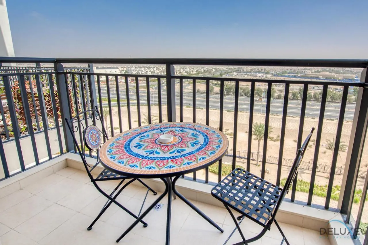 Fancy 2Br At Hayat Boulevard 2A Town Square By Deluxe Holiday Home Dubaj